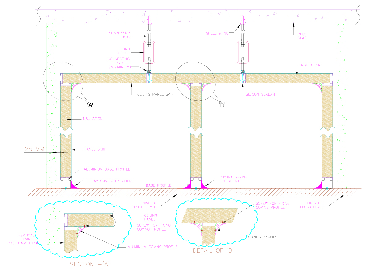 Cleanroom Walkable Ceiling-1